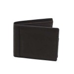 Lederen billfold anti-skim met kleingeldvak Maverick Brown MAV-MB-004-03